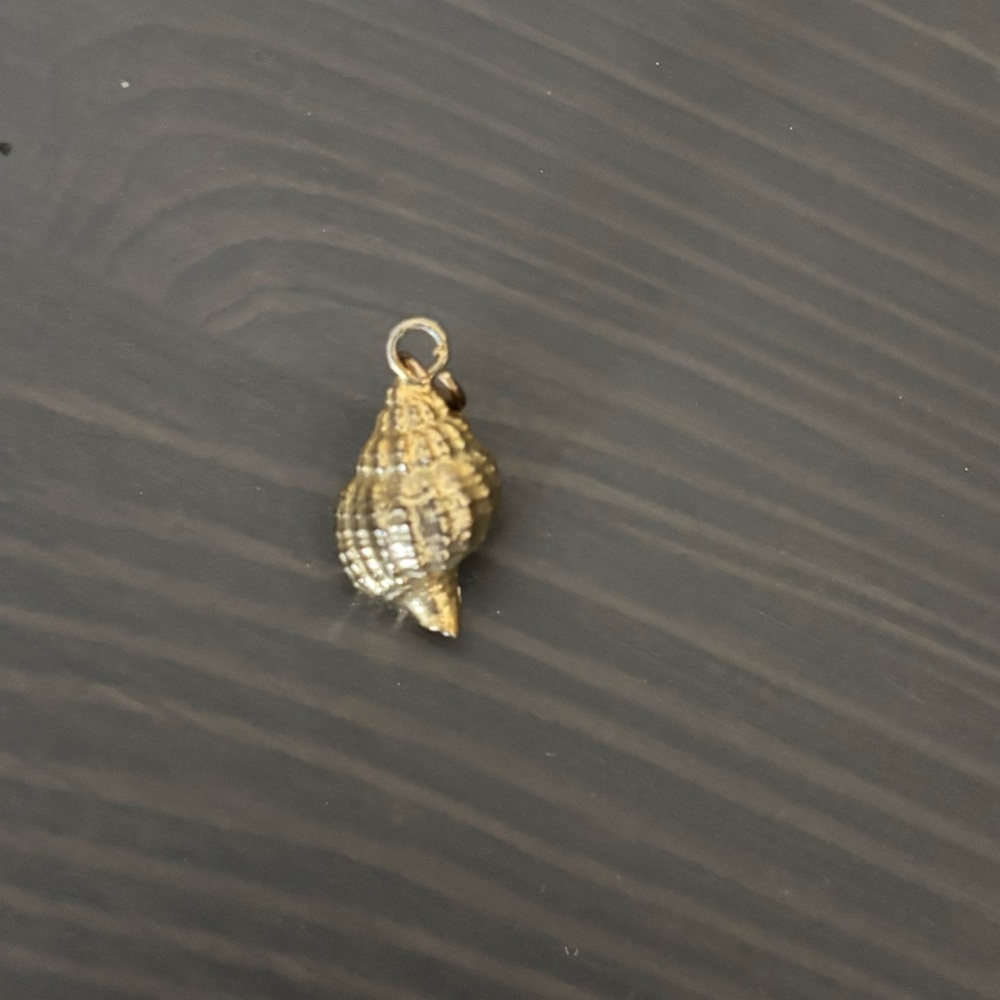 Gold Shell Pendant